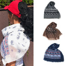 Casaba Women's Scarf Scarves Elephant Designs Indian Style-Serve The Flag 8 image