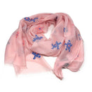 Casaba Women's Scarf Scarves Floral Soft Light Sheer-Serve The Flag 3 image