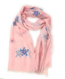 Casaba Women's Scarf Scarves Floral Soft Light Sheer-Serve The Flag 1 image