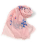 Casaba Women's Scarf Scarves Floral Soft Light Sheer-Serve The Flag 2 image