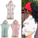 Casaba Women's Scarf Scarves Floral Soft Light Sheer-Serve The Flag 9 image