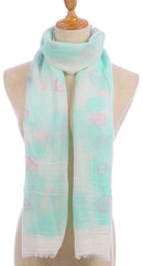 Casaba Women's Scarf Scarves Sailing Anchor Sea Nautical Wheel Soft Sheer-Serve The Flag 10 image