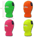 Youth Kids Girls Boys Balaclava Beanies Neon Fluorescent Ski Eye Hole Face Mask-Serve The Flag 2 image